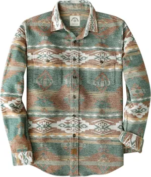 Dubinik? Mens Flannel Shirt Long Sleeve Button Down Plaid All Cotton Soft Brushed Flannel Shirt for Men Utility Casual Shirt