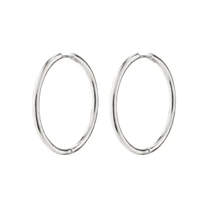 EANNA maxi hoops silver-plated