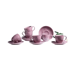 Embroidered Porcelain Cup Suits