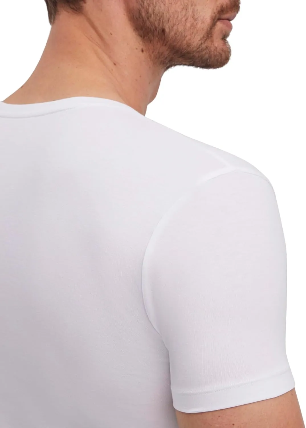 FALKE Men's Daily Comfort Round Neck T-Shirt 2-Pack