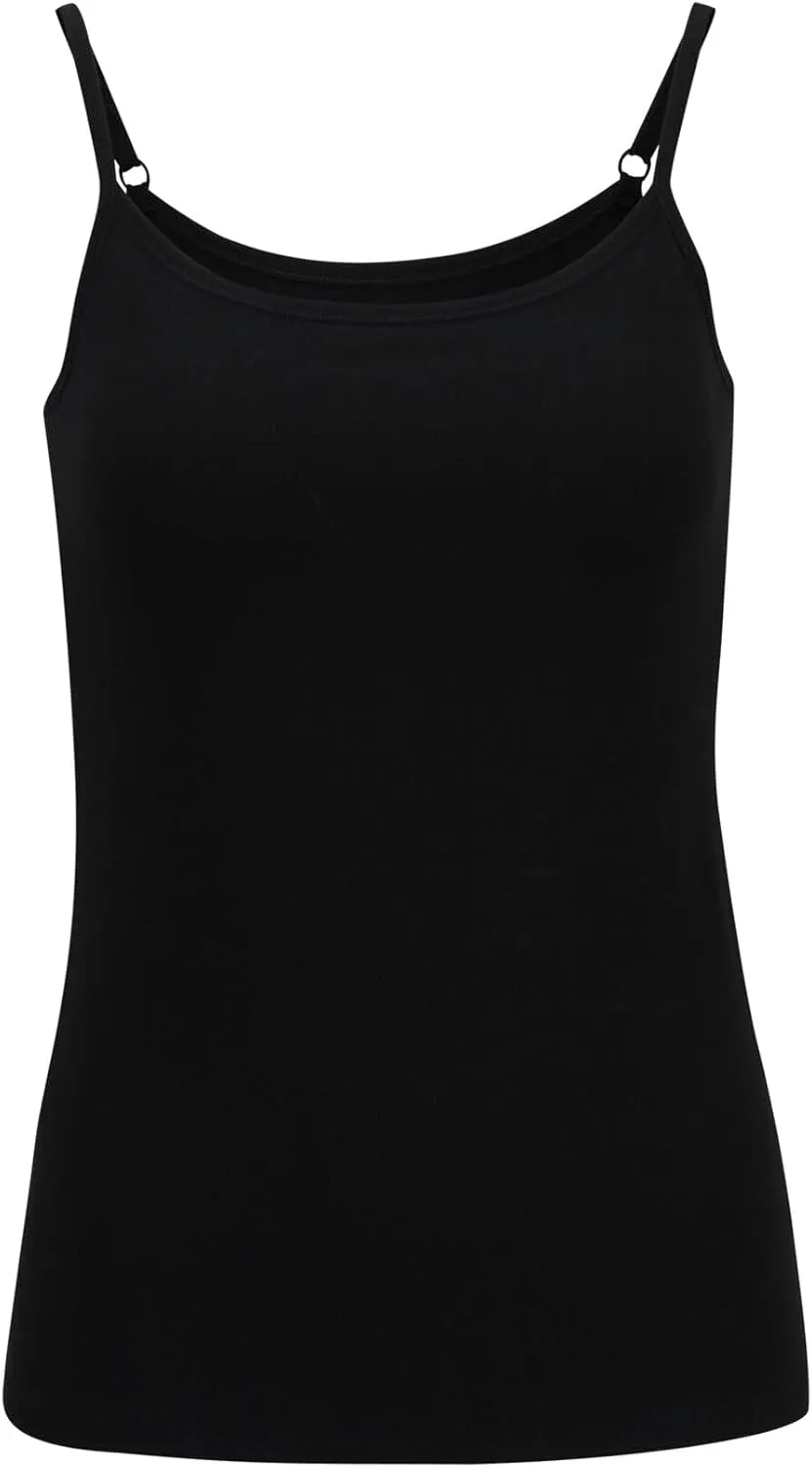 FALKE Women's Daily Comfort 2-Pack Camisole Undershirt, Skin Friendly