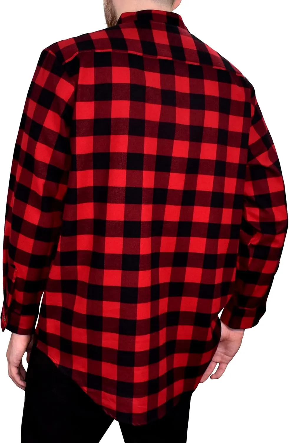 Flannel Cotton Grandfather Shirt