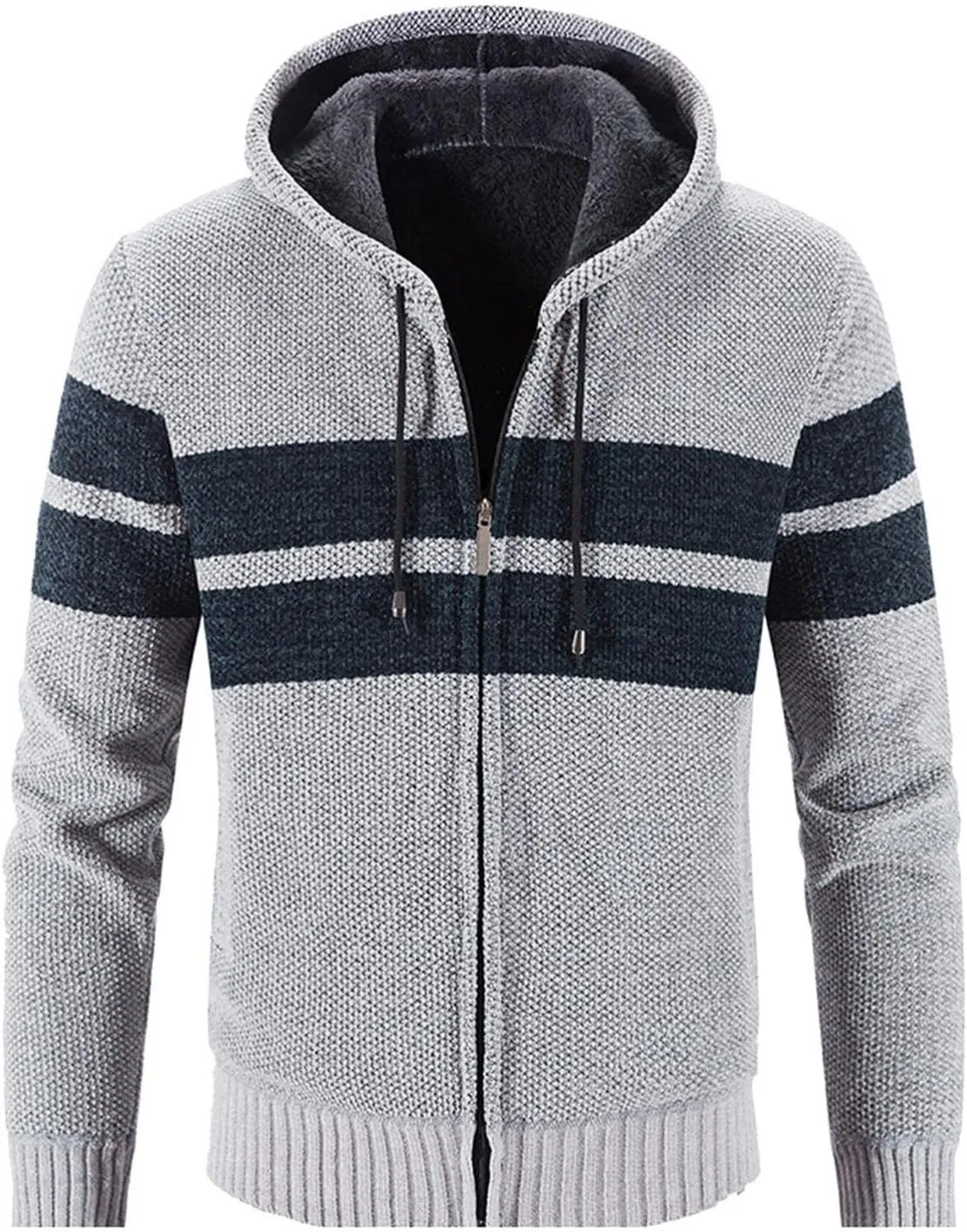 Flannel Jackets for Men,Men's Warm Sherpa Lined Fleece Plaid Flannel Shirt Jacket Coat Sweatshirts Sweaters Hoodies Tops
