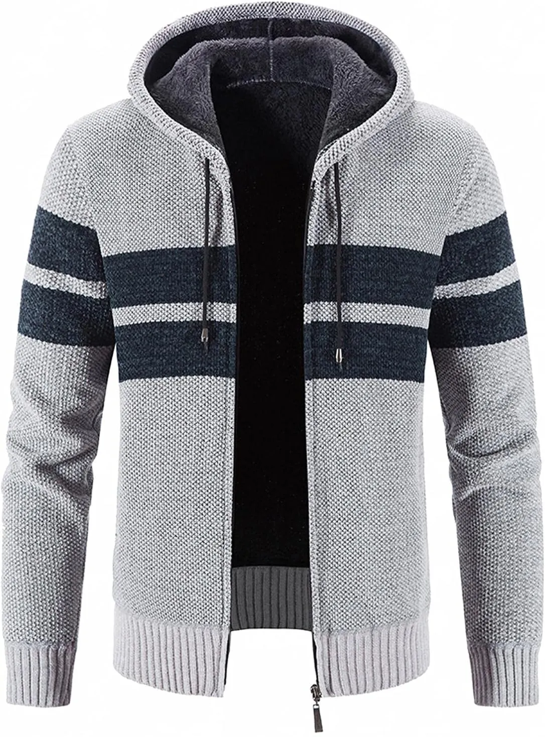 Flannel Jackets for Men,Men's Warm Sherpa Lined Fleece Plaid Flannel Shirt Jacket Coat Sweatshirts Sweaters Hoodies Tops