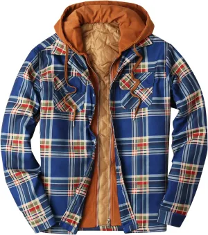 Flannel Shirt for Men Men's Button Down Regular Fit Long Sleeve Plaid Flannel Casual Shirts Men's Cotton Flannel Shirt