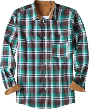 Flannel Shirt for Men Men's Button Down Regular Fit Long Sleeve Plaid Flannel Casual Shirts Men's Cotton Flannel Shirt