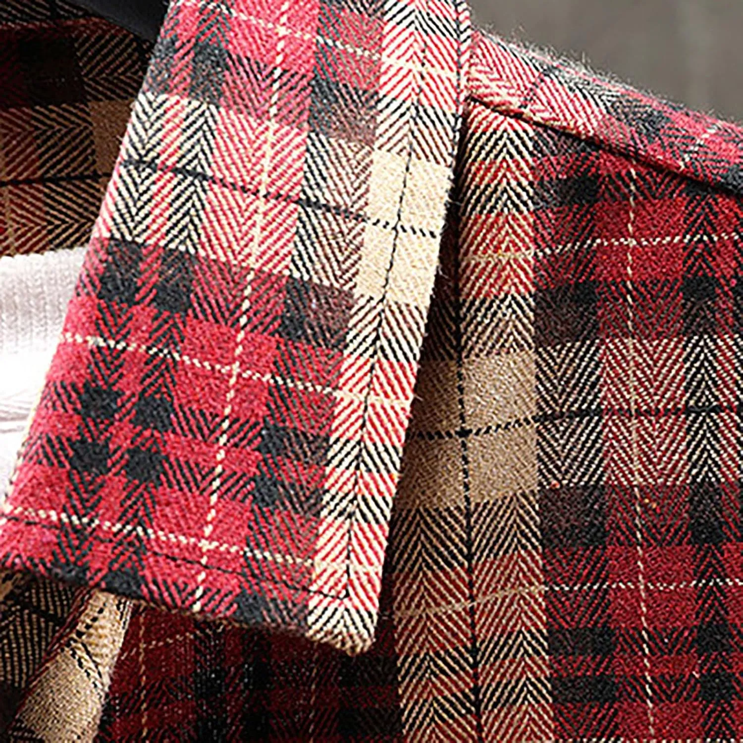 Flannel Thermal Lined Shirt Jacket for Men Shirt with Pocket Button-Down Shirt Jacket with Hood Hooded Shacket Jacket