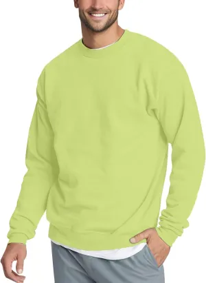 Fleece Crewneck Sweatshirt for Men Long Sleeve Fall Pullover
