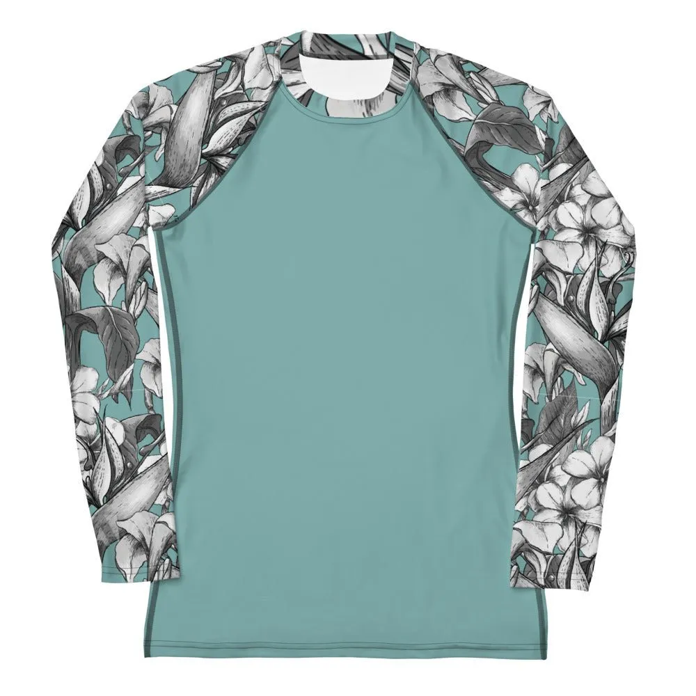 Floral Rash Guard