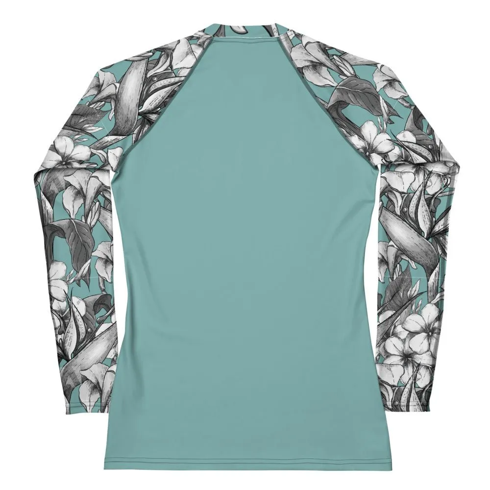 Floral Rash Guard