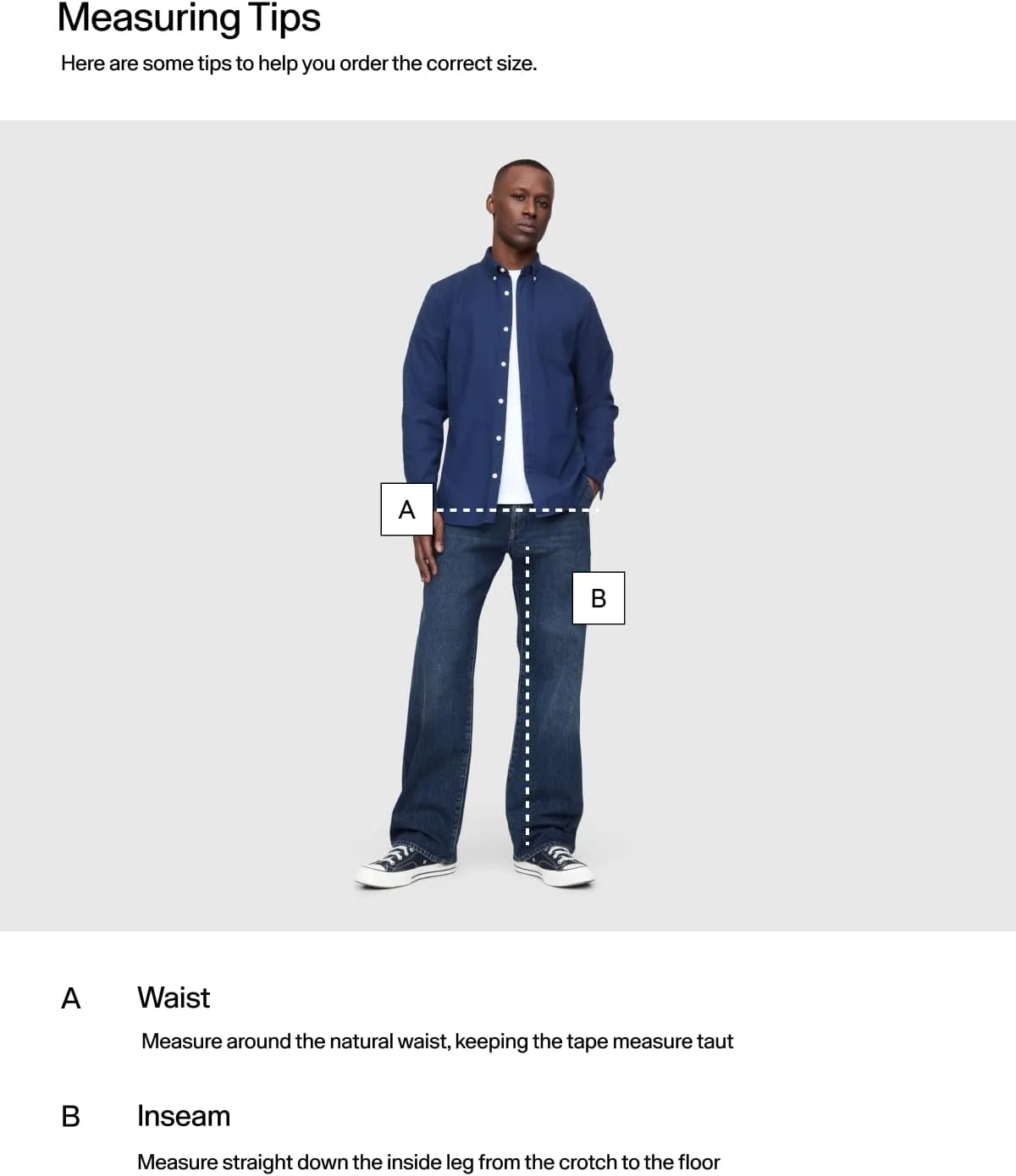 GAP Men's Straight Fit Denim Jeans