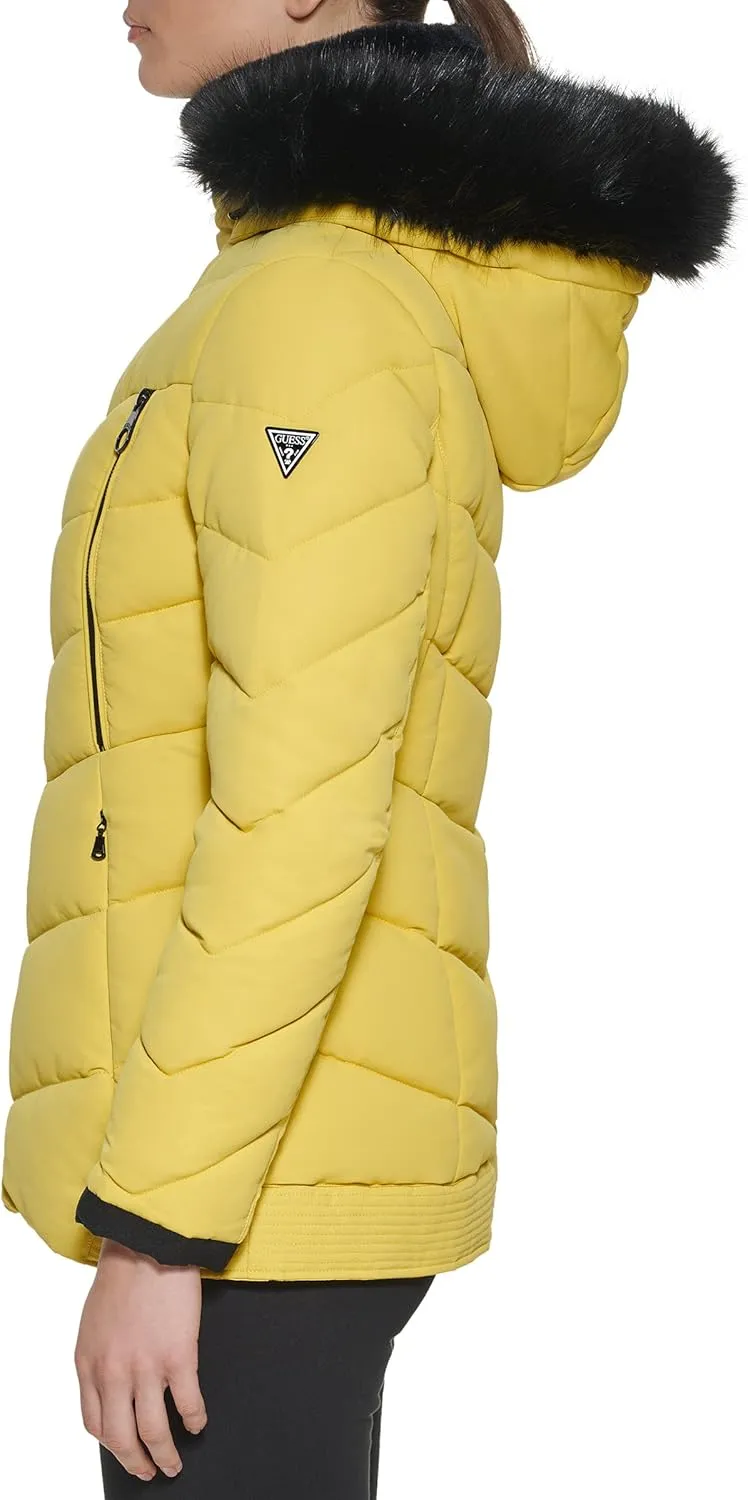 GUESS Women's Midweight Puffer Jacket