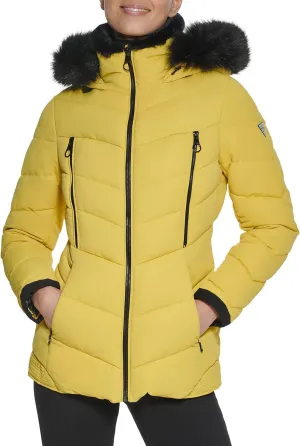 GUESS Women's Midweight Puffer Jacket