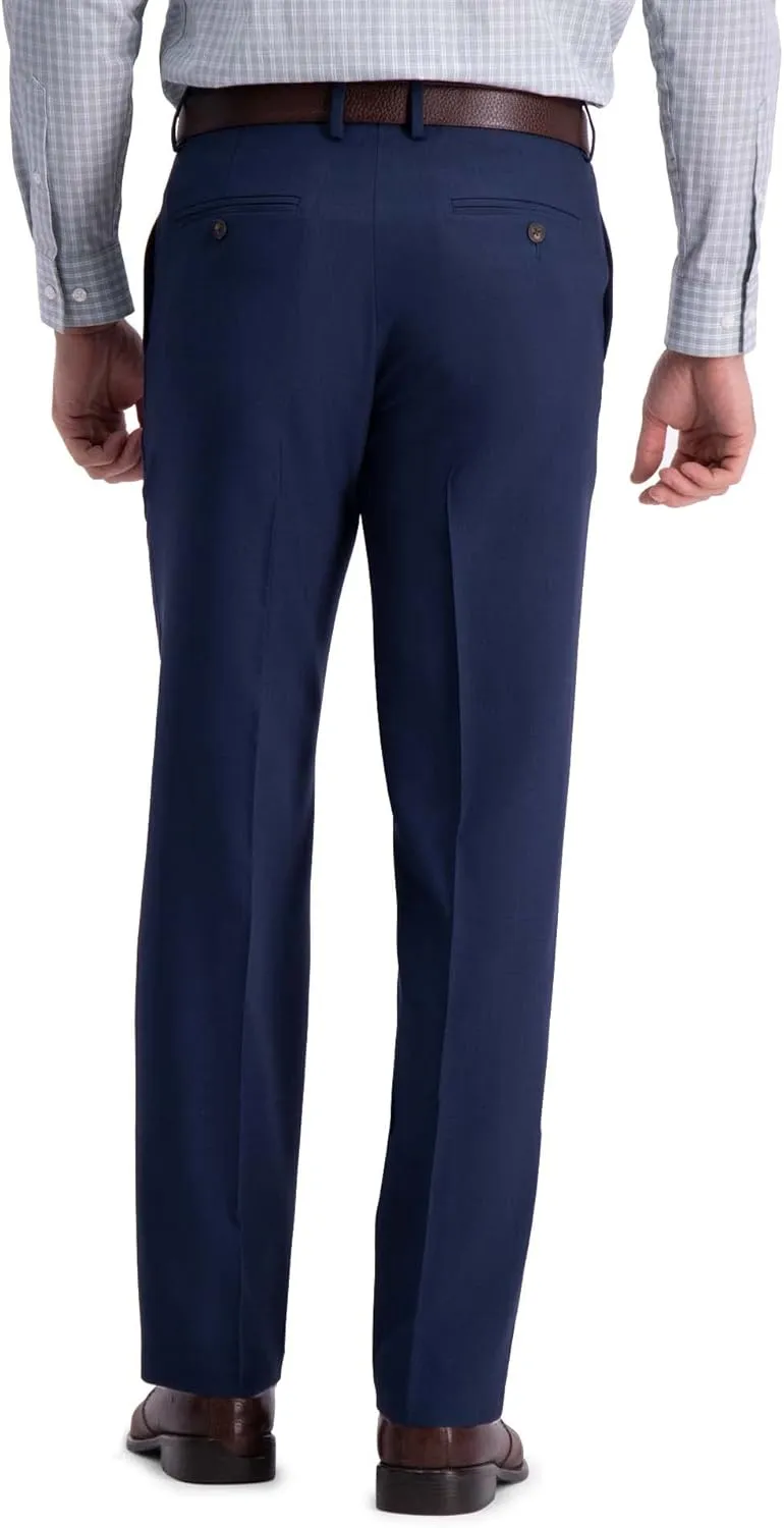 Haggar Men's Premium Comfort Dress Pant-Straight Fit Flat Front (Regular and Big & Tall Sizes)