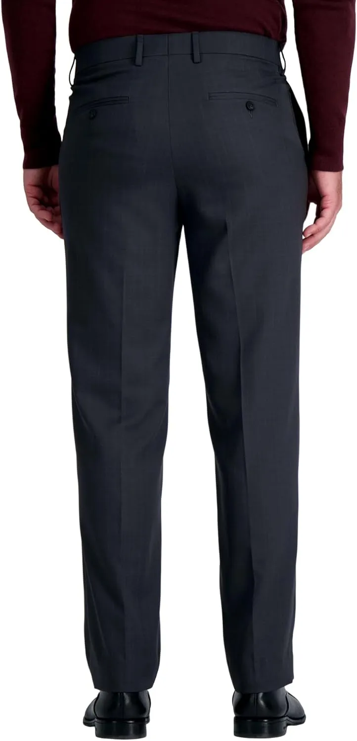 Haggar Men's Premium Comfort Dress Pant-Straight Fit Flat Front (Regular and Big & Tall Sizes)