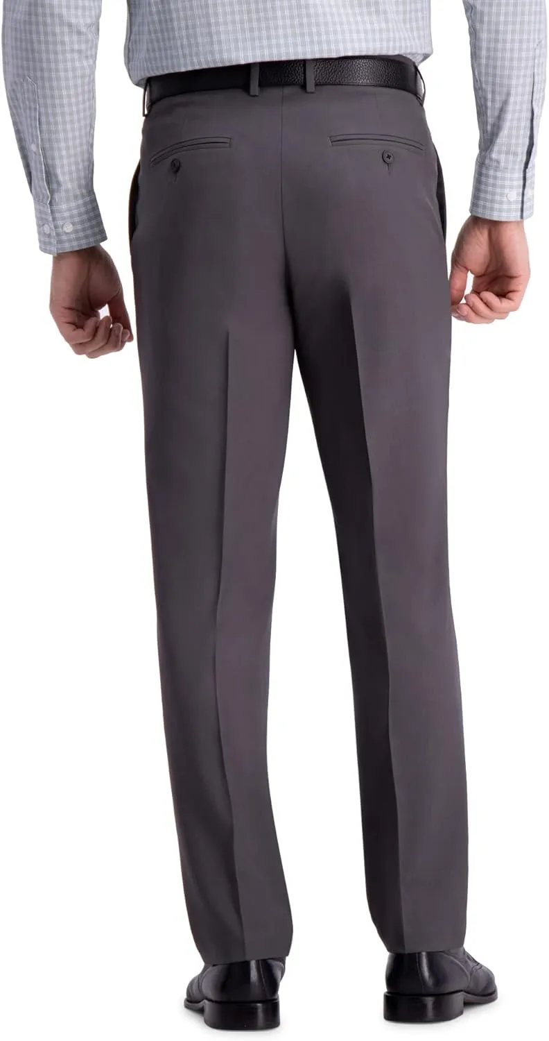 Haggar Men's Premium Comfort Dress Pant-Straight Fit Flat Front (Regular and Big & Tall Sizes)