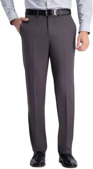 Haggar Men's Premium Comfort Dress Pant-Straight Fit Flat Front (Regular and Big & Tall Sizes)