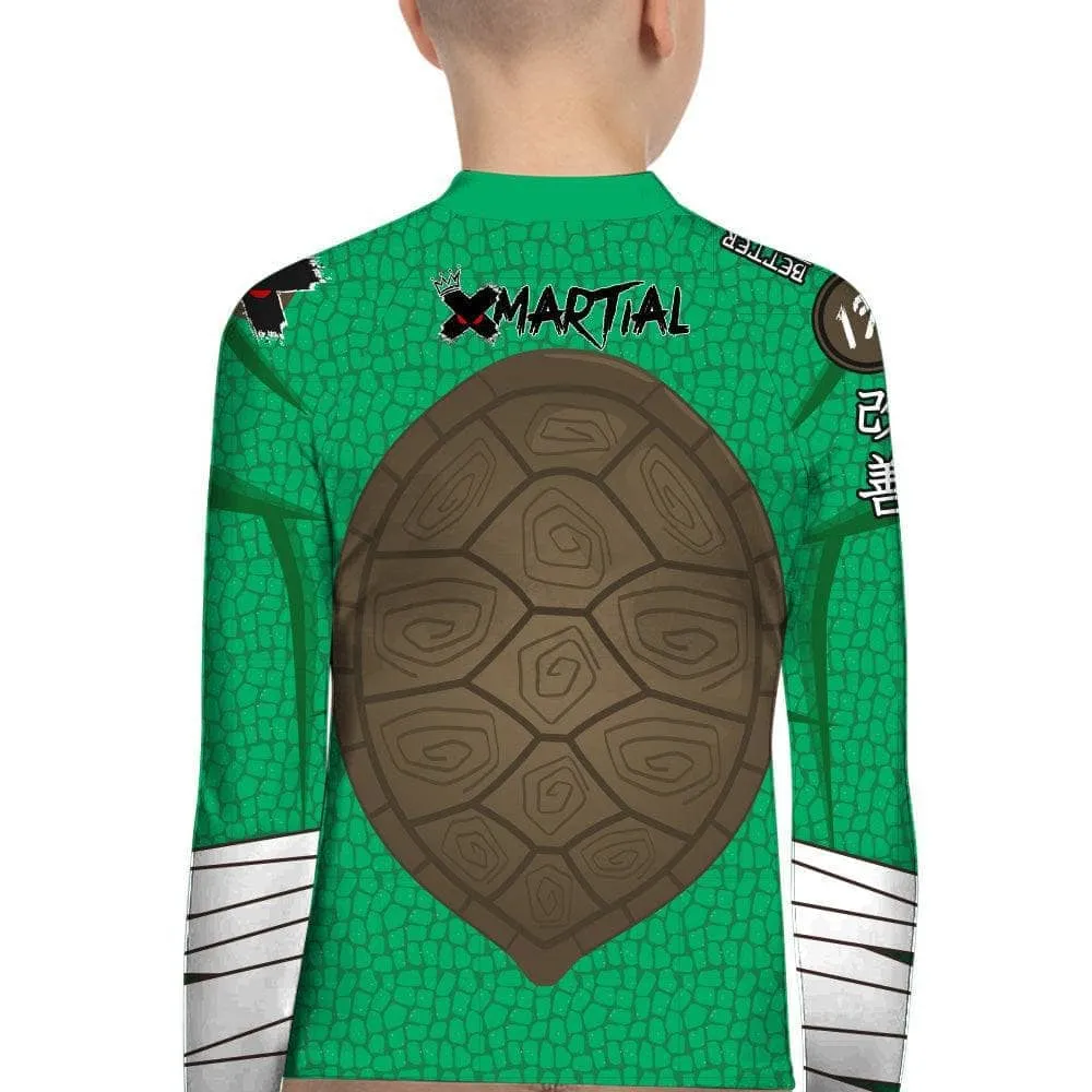 Half Shell Kids Rash Guard