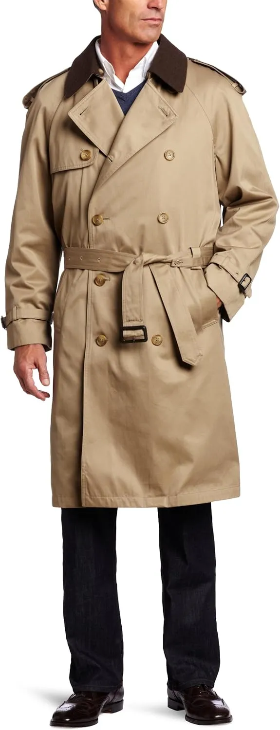Hart Schaffner Marx Men's Burnett Trench Coat