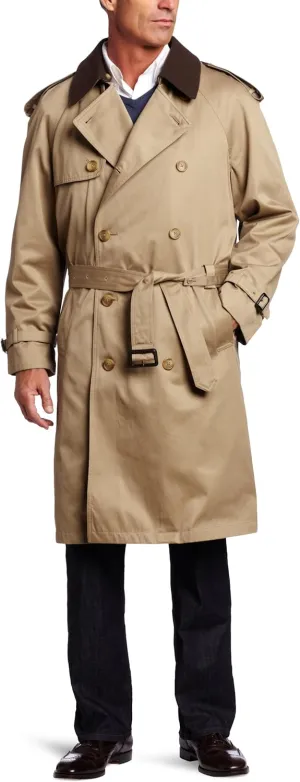 Hart Schaffner Marx Men's Burnett Trench Coat
