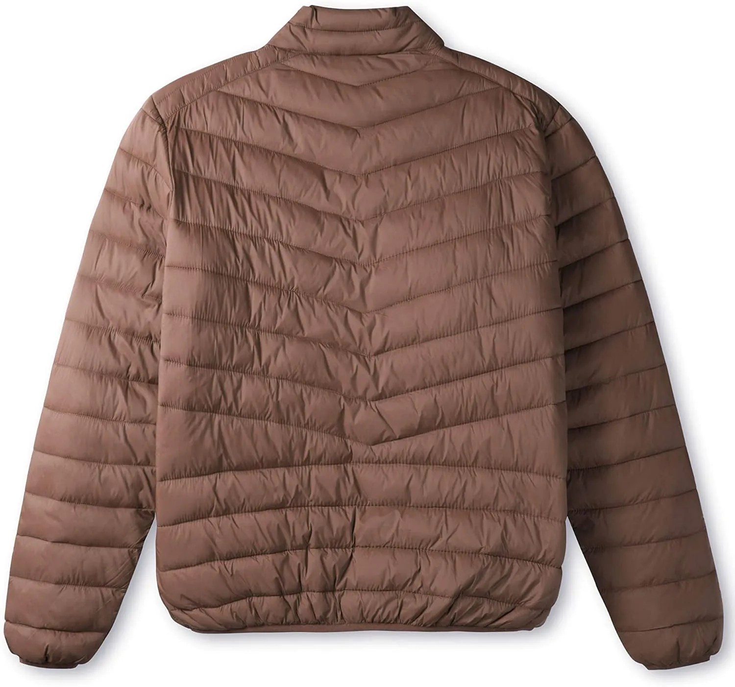 Hat and Beyond Mens Premium Lightweight Puffer Jacket Alternative Down Quilted Hiking Outerwear Parka Coat