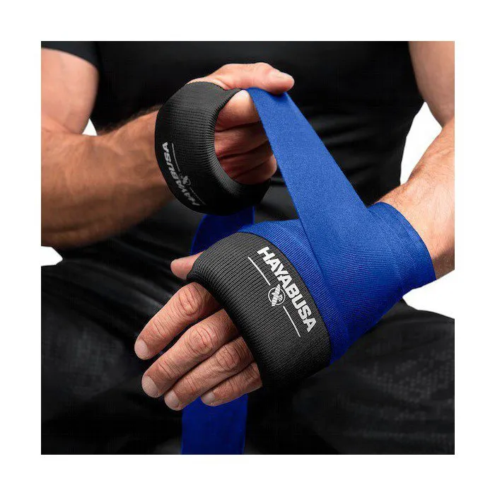 HAYABUSA BOXING KNUCKLE GUARDS BLACK 4849 S/M - L/XL
