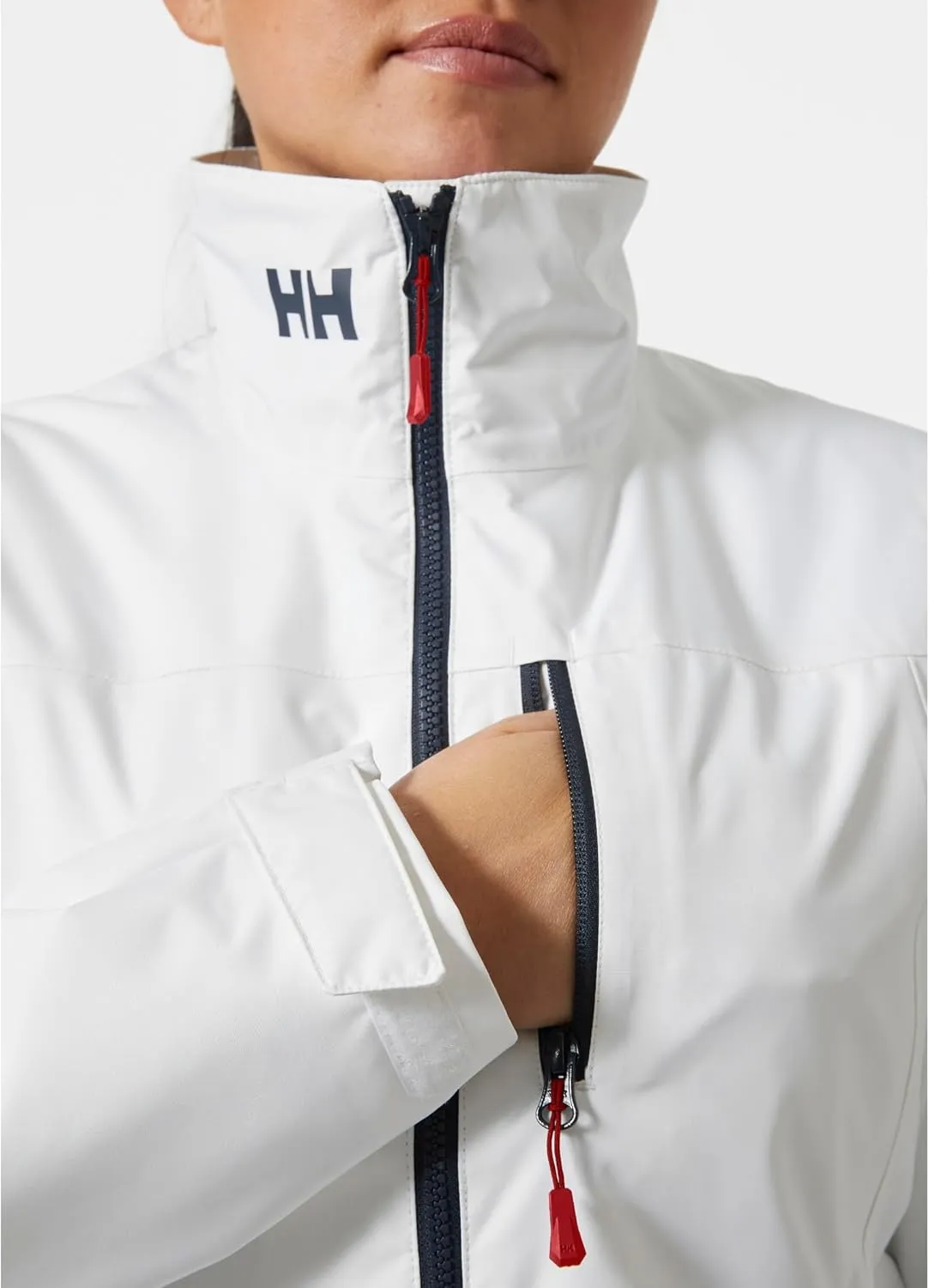 Helly-Hansen Crew Midlayer Jacket 2.0 for Women - Stylish Waterproof Coat with Fleece-Lined Comfort