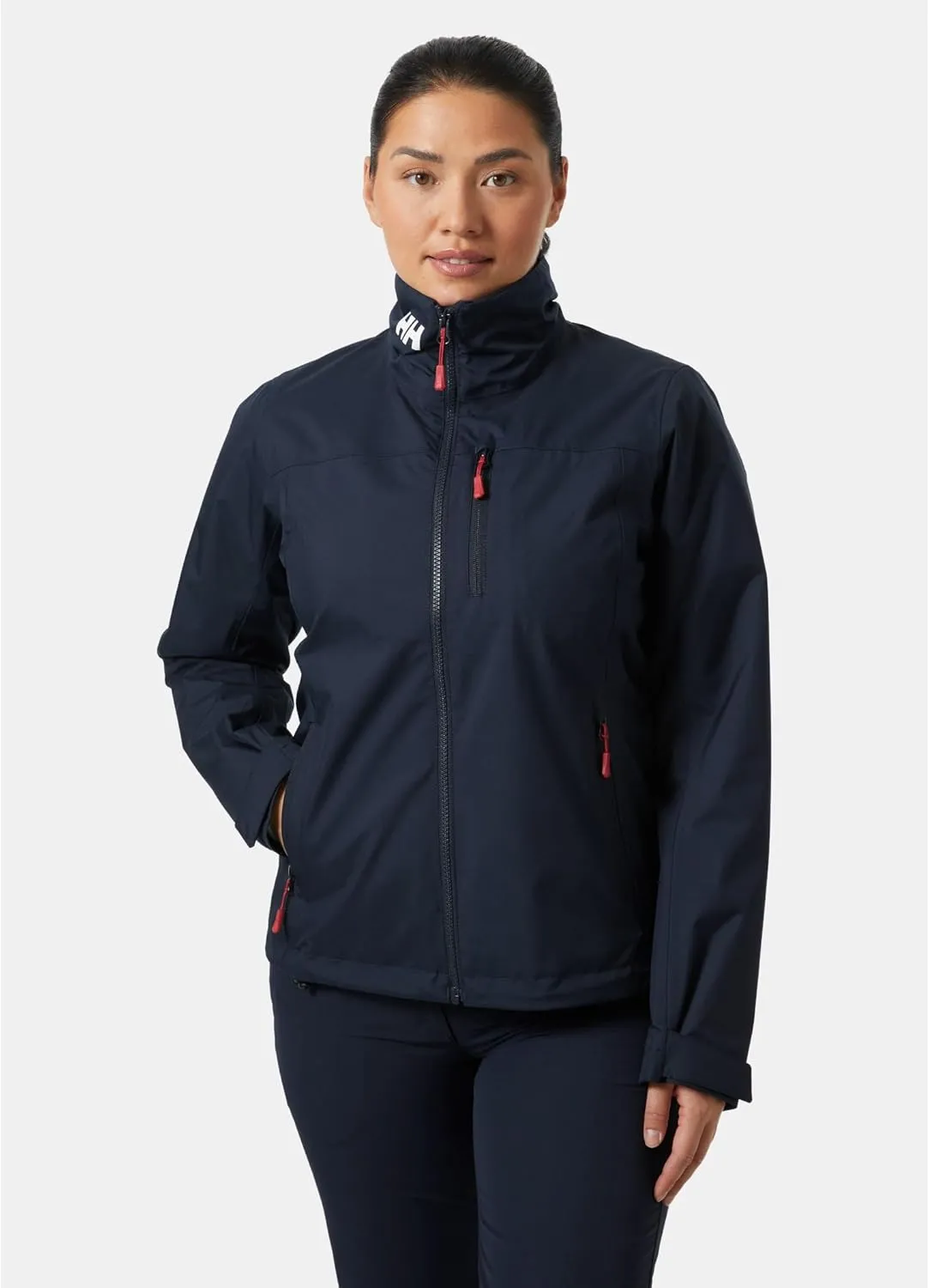 Helly-Hansen Crew Midlayer Jacket 2.0 for Women - Stylish Waterproof Coat with Fleece-Lined Comfort