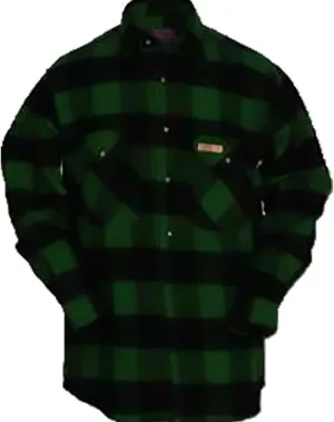Hickory Shirt Co. Buffalo Flannel Button Plaid Shirt