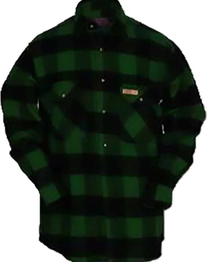 Hickory Shirt Co. Buffalo Flannel Button Plaid Shirt