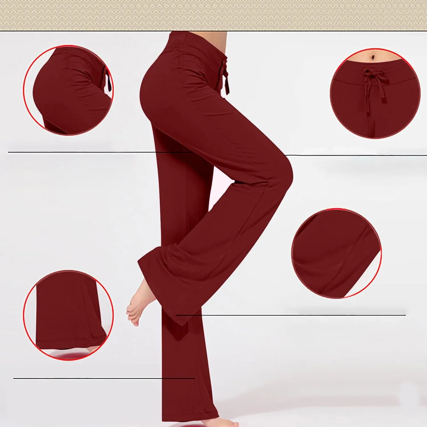 High Cut Track Athletic Trousers Pants for Women Summer Fall Rayon Loose Fit Trousers Pants Women 2025