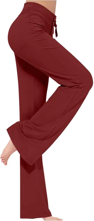 High Cut Track Athletic Trousers Pants for Women Summer Fall Rayon Loose Fit Trousers Pants Women 2025