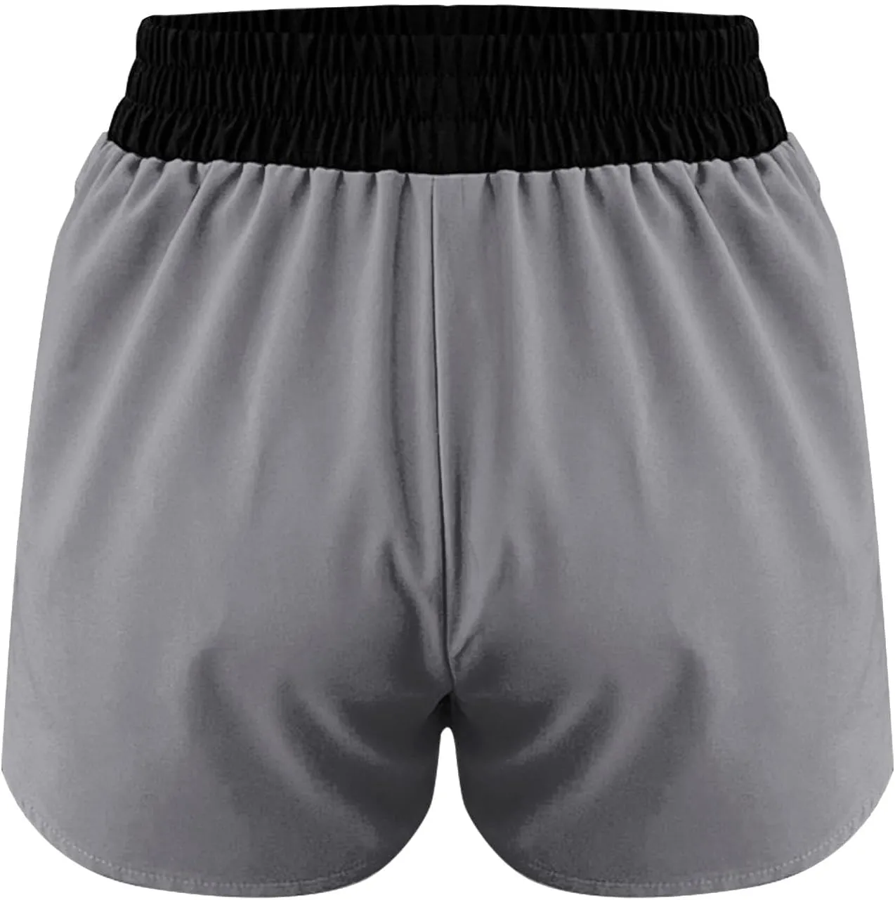 High Waisted Running Shorts for Women Lightweight Yoga Shorts Gym Athletic Workout Shorts with Zipper Pockets