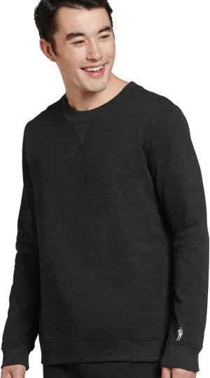 Jockey Men's Loungewear Cotton Blend Fleece Crew Sweatshirt