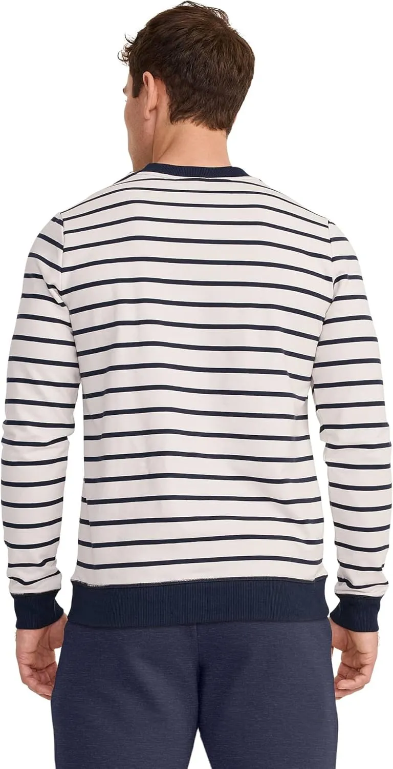 Jockey Men's Loungewear Cotton Blend Fleece Crew Sweatshirt
