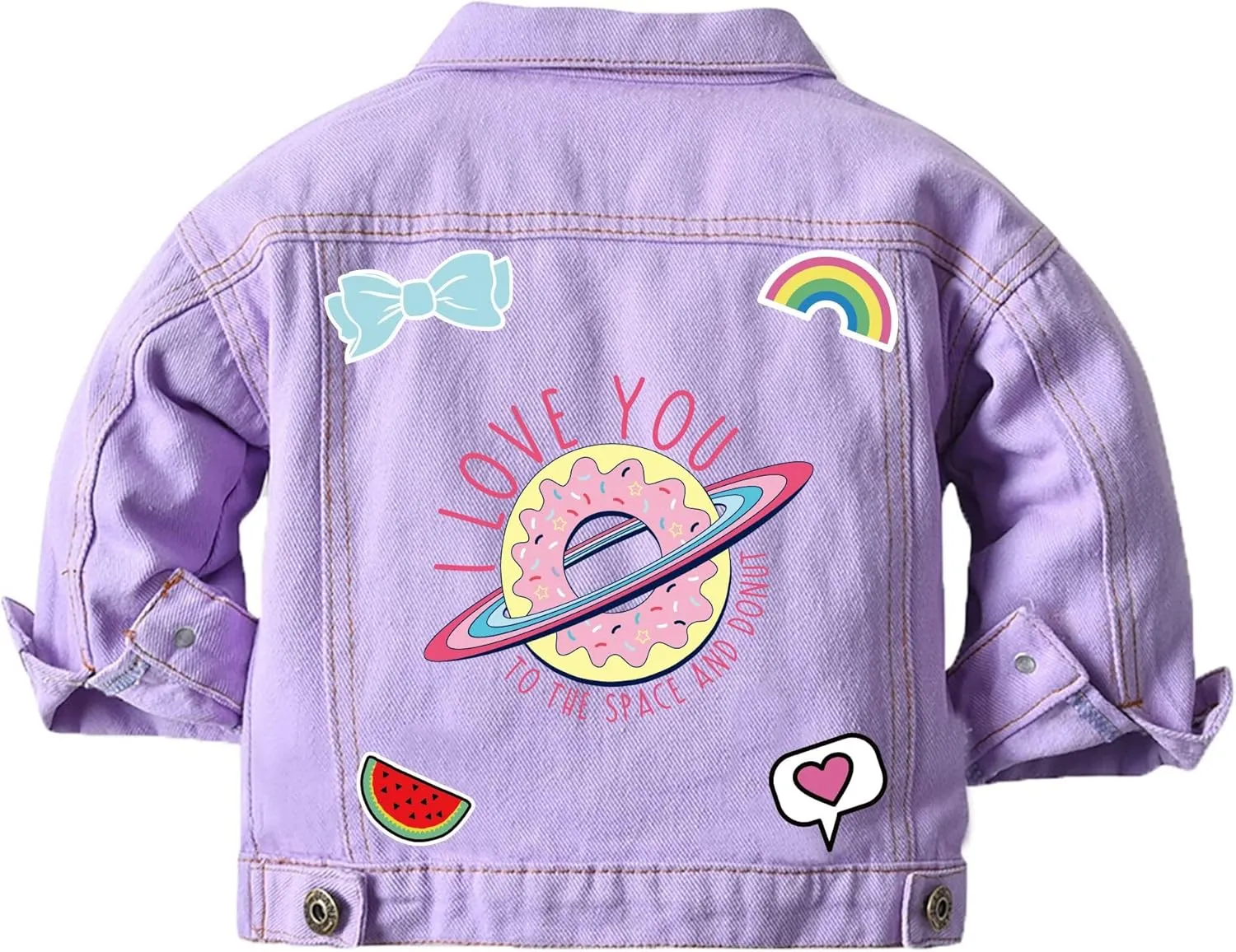 Joe Wenko Classic Kids Toddler Baby Boys & Girls Casual Outwear Denim Jacket