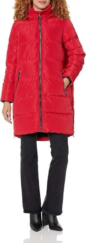 Karl Lagerfeld Paris Women's Full Length Puffer Jacket