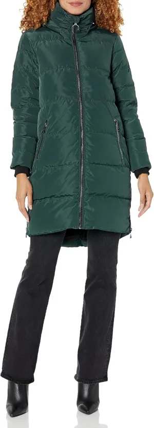 Karl Lagerfeld Paris Women's Full Length Puffer Jacket