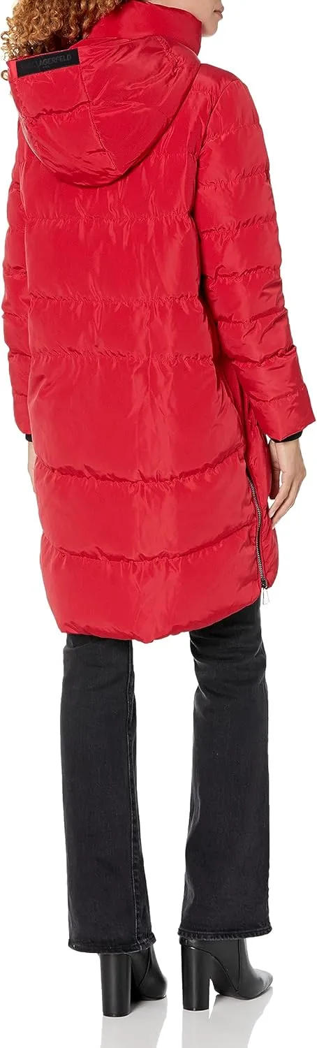 Karl Lagerfeld Paris Women's Full Length Puffer Jacket