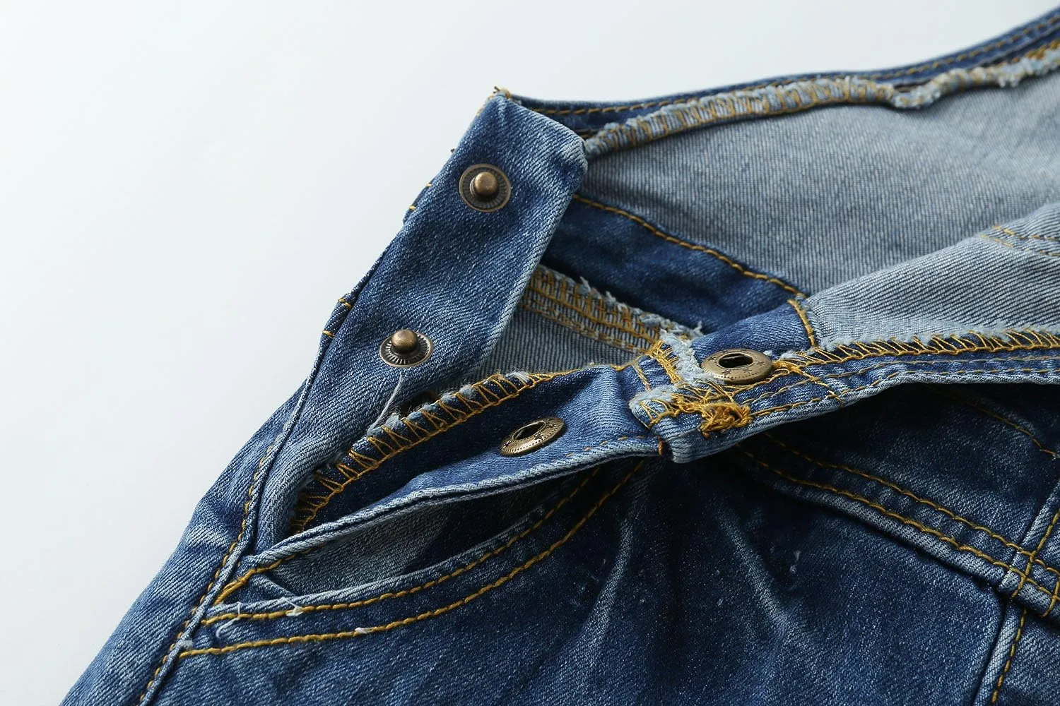 KIDSCOOL SPACE Little Girl Boy Jean Overalls,Toddler Ripped Denim Overall Pants