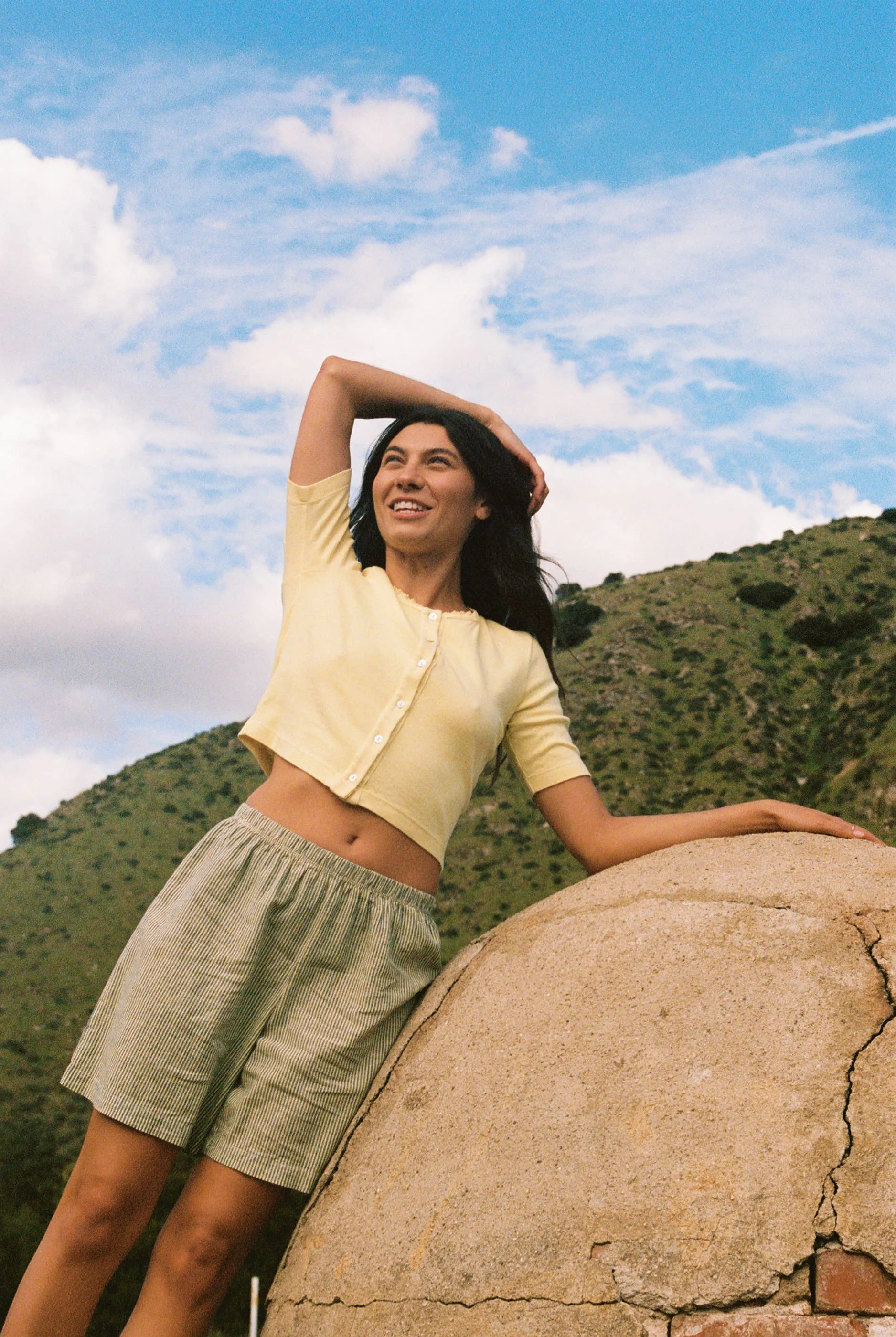 LA RELAXED Linen Simple Short - ( select size )