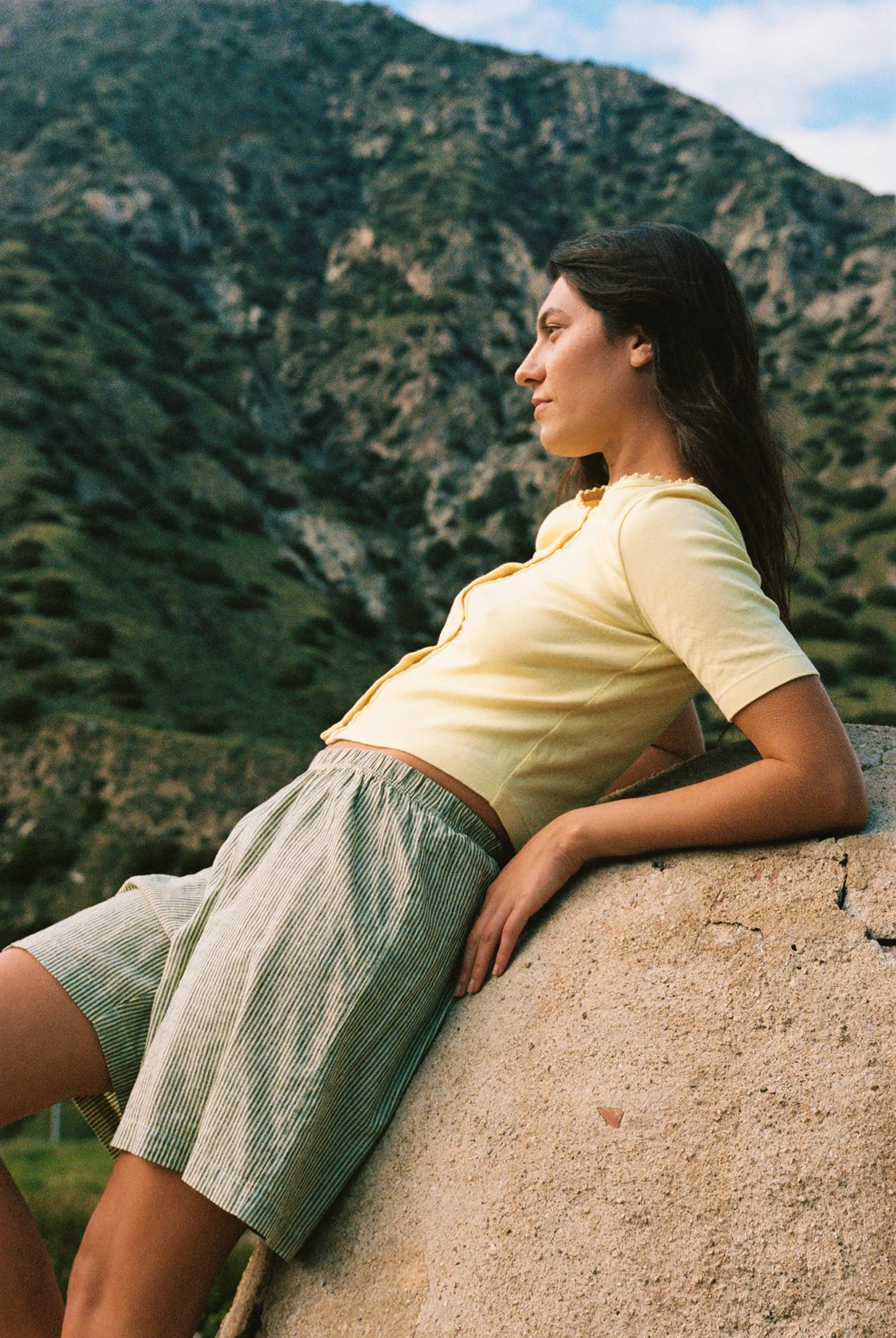 LA RELAXED Linen Simple Short - ( select size )