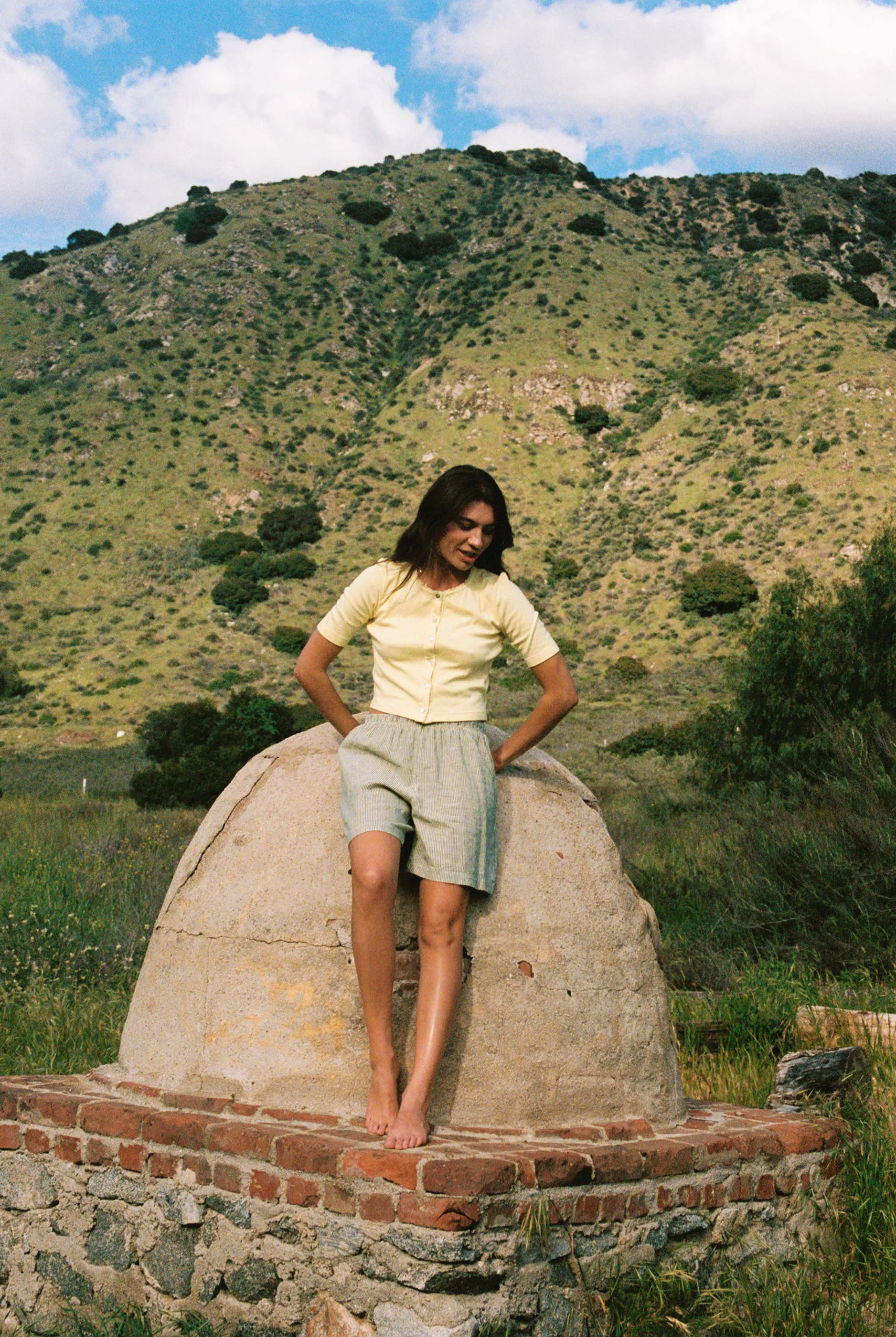 LA RELAXED Linen Simple Short - ( select size )