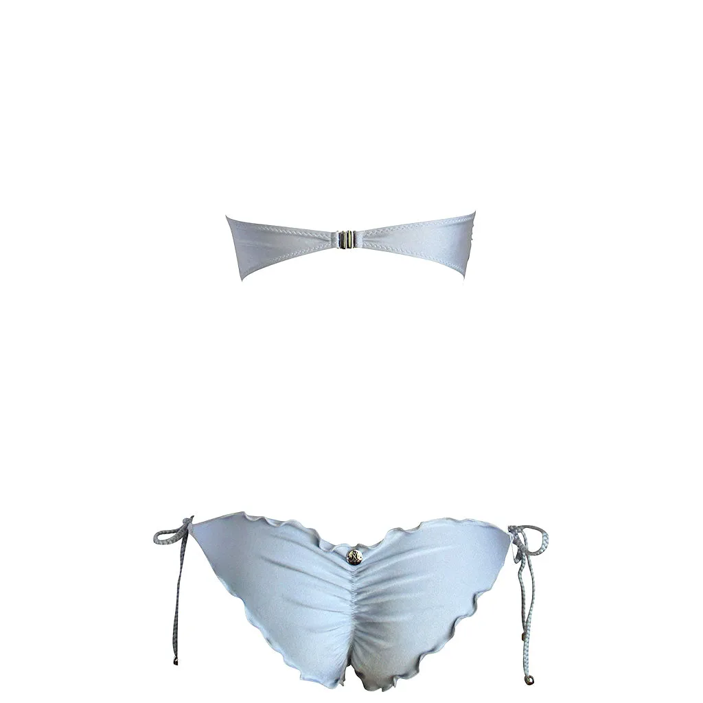 La Sirene Betin Bandeau Bikini - Silver