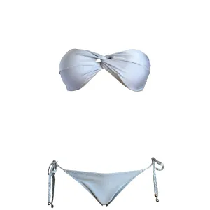La Sirene Betin Bandeau Bikini - Silver