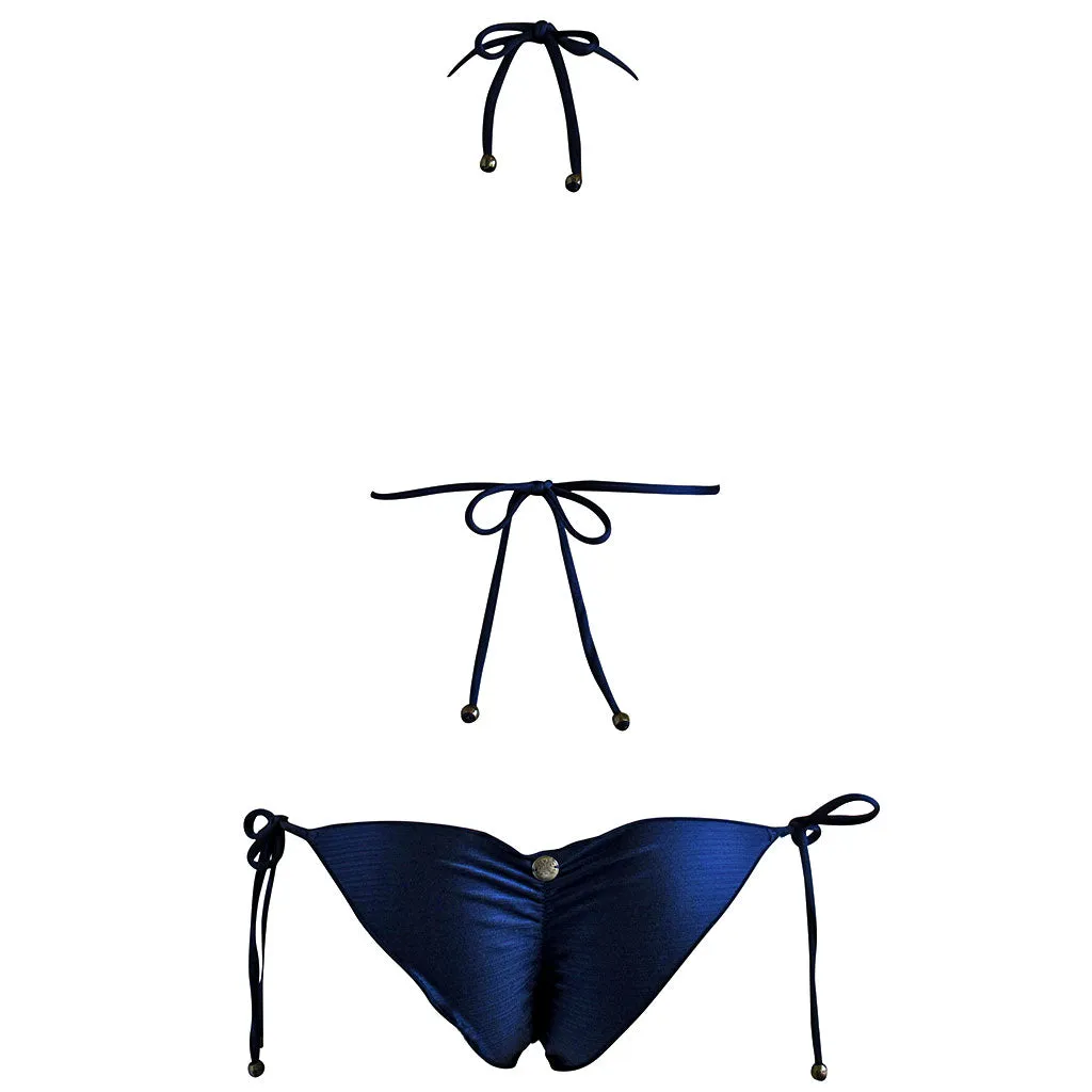 La Sirene Sunshine Ripple Bikini - Navy
