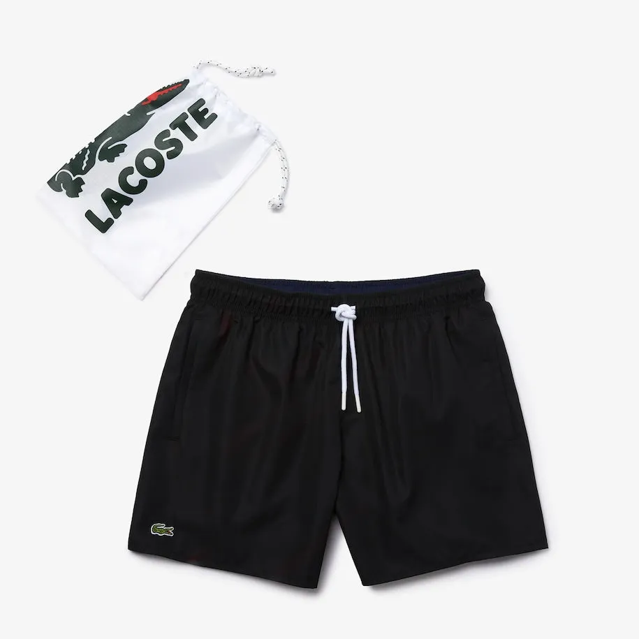LACOSTE Light Quick-Dry Swim Shorts Mens Apparel