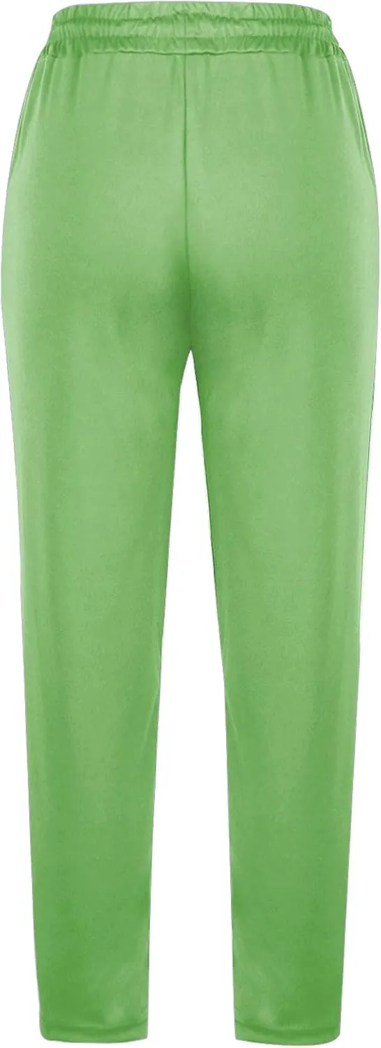 Ladies Track Gym Yoga Trousers Pants for Women High Cut Straight Leg Basic Long Leg Winter Fall 2024
