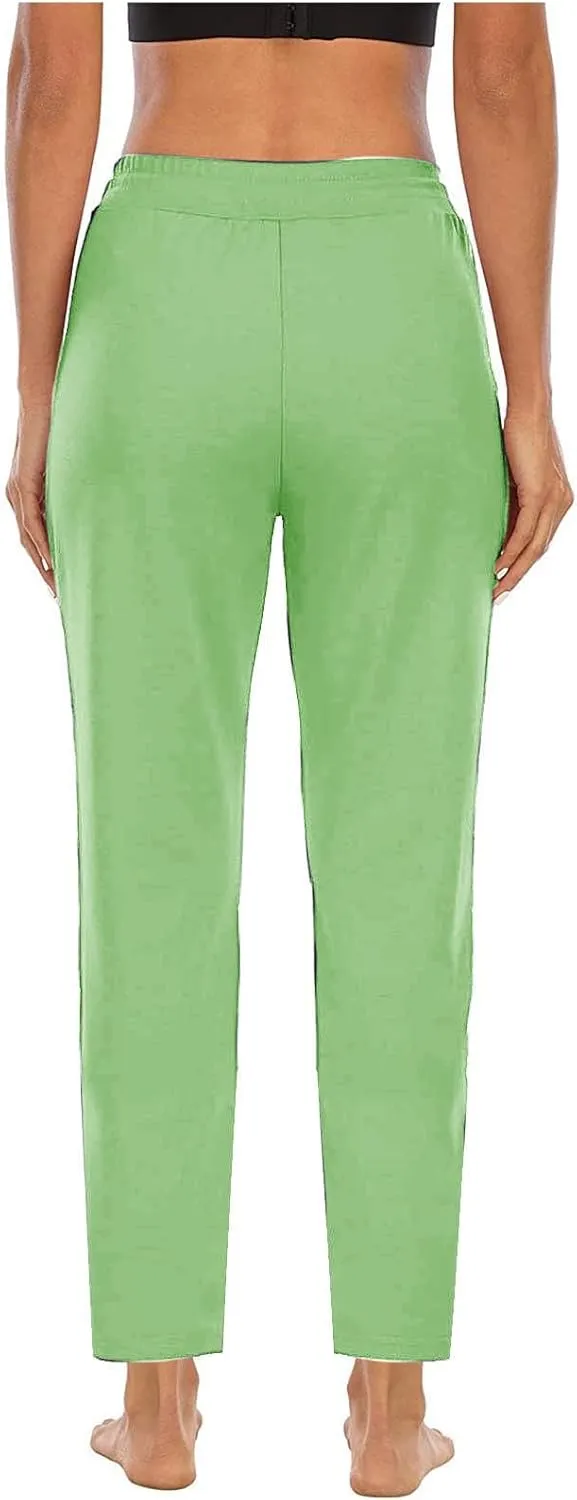 Ladies Track Gym Yoga Trousers Pants for Women High Cut Straight Leg Basic Long Leg Winter Fall 2024
