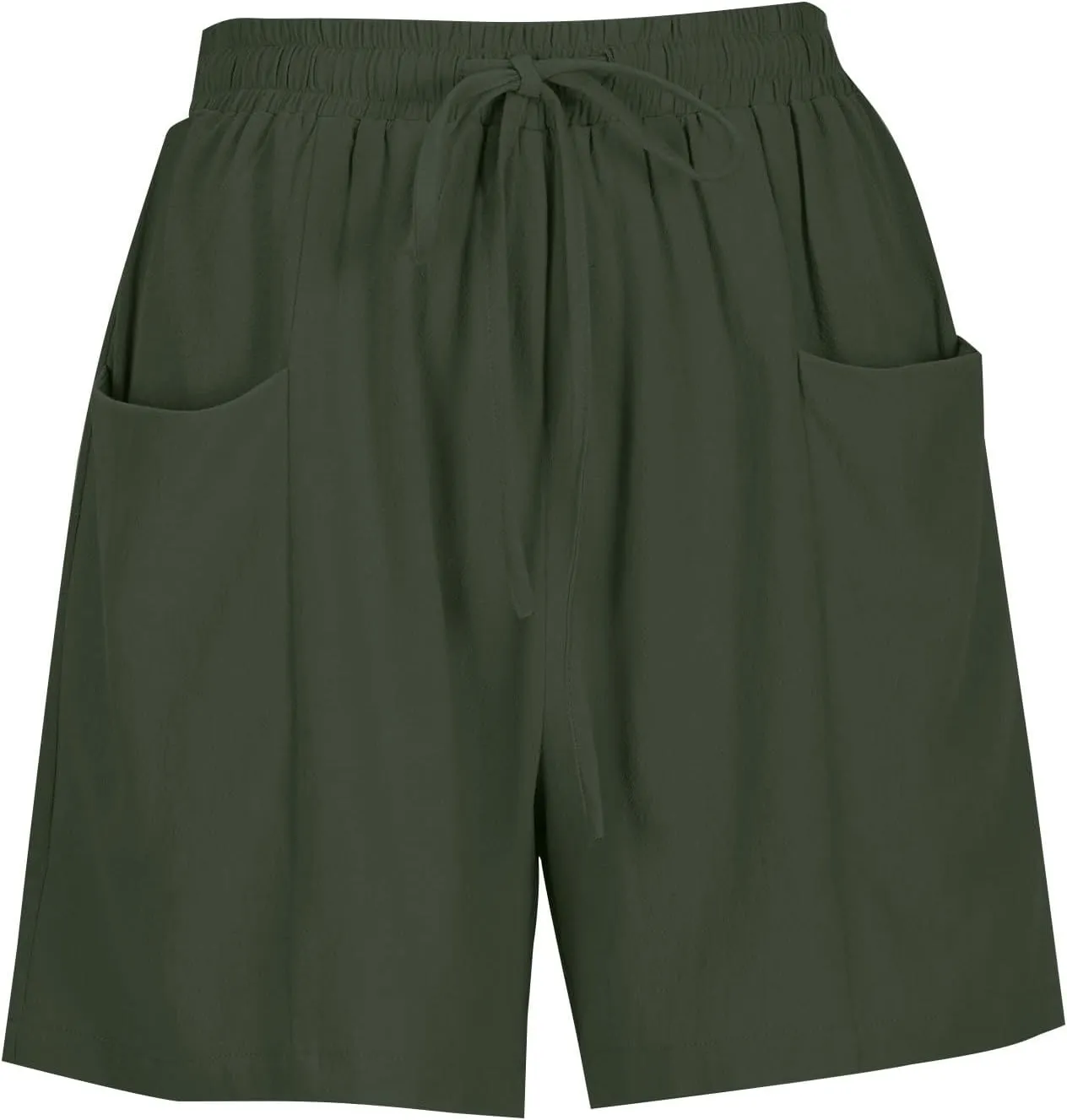Lastesso Running Shorts for Women Lightweight High Waisted Drawstring Shorts with Pockets Breathable Workout Summer Shorts